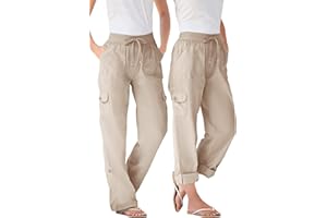 Woman Within Plus Size Convertible 2-in-1 Cargo Pant & Capri Elastic Waist