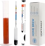 Thermometer World Home Brew Hydrometer with 100ml Trial Jar Kit view 4