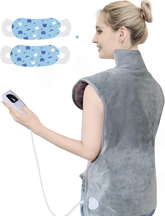 Heating Pad for Back Pain Relief, 37"x22" Extra Large Full