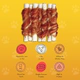 Pet Munchies Duck Twists Dog Treats Premium Grain Free Dental Sticks 80g Pack view 3