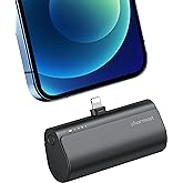 charmast Small Portable Charger for iPhone, Ultra-Compact 20W PD Fast Charging Power Bank 5000mAh, Mini Battery Pack for iPhone 14/14 Pro Max/13/13 Pro Max/12/12 Pro Max/11/XR/X/8/7/6 etc