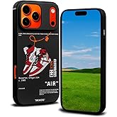 CHBSHENG Cool Design Phone Case for iPhone 17 Pro Case for Boys Men Aesthetic Shockproof Basketball Sneaker Sports Designer Cases Compatible with iPhone 17 Pro