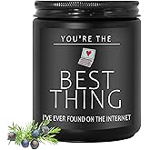 Funny Birthday Gifts for Men, Unique Anniversary Valentines Day Candle Gifts for Him, Boyfriend, Husband, Natural Soy Wax 7oz Candles