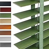 2" Slats Indoor Wood Blinds, Cordless Wooden Window
