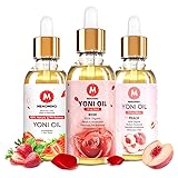 3 Pack Yoni Oil Organic Feminine Oil for Women pH