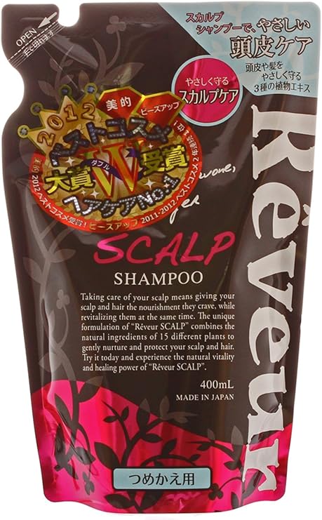 Amazon レヴール スカルプ シャンプー つめかえ用 400ml ジャパンゲートウェイ シャンプー 通販