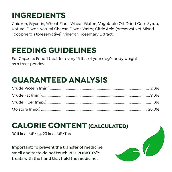 GREENIES PILL POCKETS LARGE SIZE SOFT DOG TREATS FOR CAPSULES, CHEESE FLAVOR, MADE WITH NATURAL INGREDIENTS PLUS MINERALS & TRACE NUTRIENTS, 15.8 OZ. (60 COUNT, PACK OF 1)