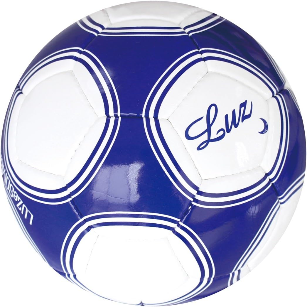 Amazon Luzesombra ルースイソンブラ ジュニア Peace Old サッカーボール 4号球 S Fサイズ ブルー Luzesombra ルースイソンブラ サッカーボール