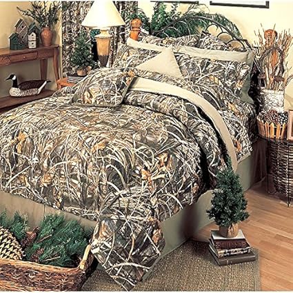 Amazon Com Black Forest Decor Realtree Max 4 Camo Square Accent