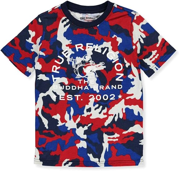 red white and blue true religion shirt