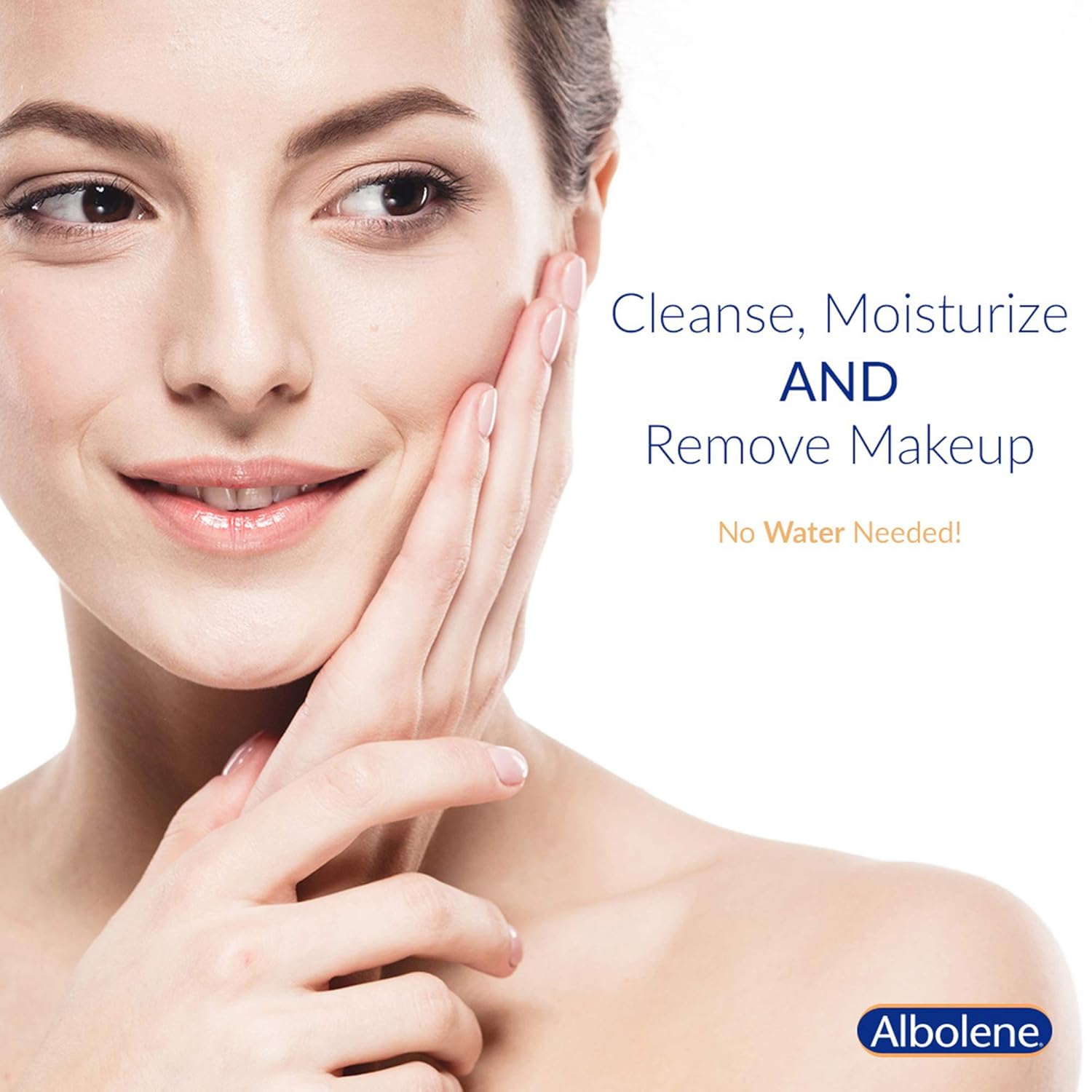 Albolene Moisturizing Cleanser | 3-in-1 Skin Care Product: Makeup Remover, Facial Cleanser and Moisturizer | No Soap or Water Needed | 12 Ounces | Pack of 1: Beauty
