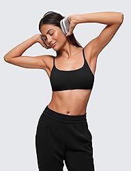 CRZ YOGA Softhold Women's Double Lined Bralettes