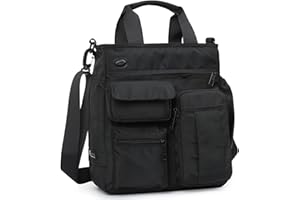 IX INOXTO Mens Messenger Bag Laptop Shoulder Bag Computer Work Office Bag Waterproof Briefcases for Travel Work