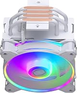 Cooler Master Hyper 212 Halo White CPU Cooler with MF120 Halo2 ARGB Fan view 5