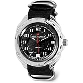 VOSTOK | Komandirskie Red Star Army Commander Russian Military Mechanical Wrist Watch | Fashion | Business | Casual Men&rsquo;s Watches | Series 186