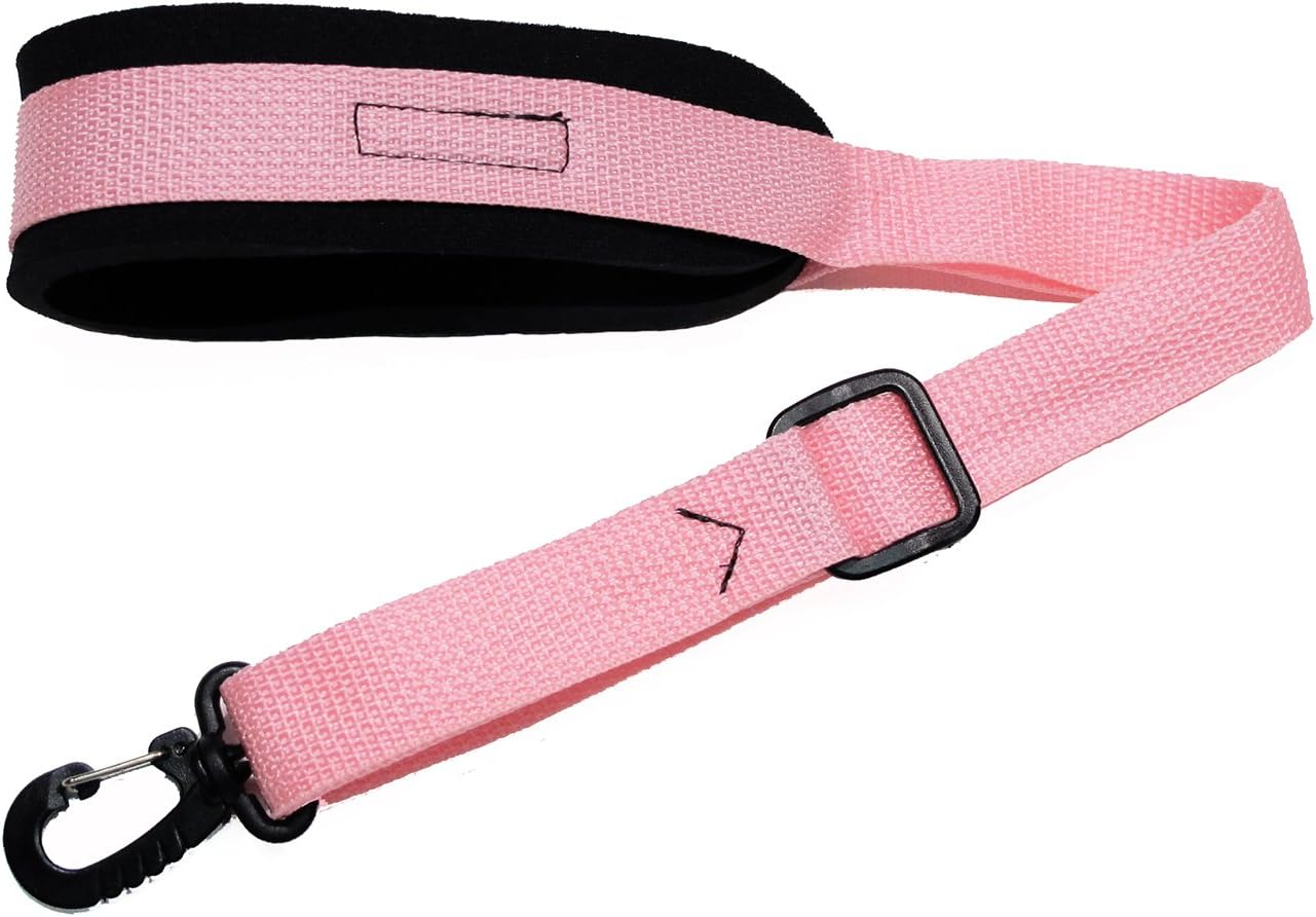 Pastel Pink Neoprene padded Saxophone strap in 22 colors