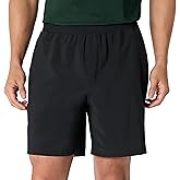 Amazon Essentials Men's Athletic Running Training Shorts, Performance Stretch Woven Workout Shorts, 7“