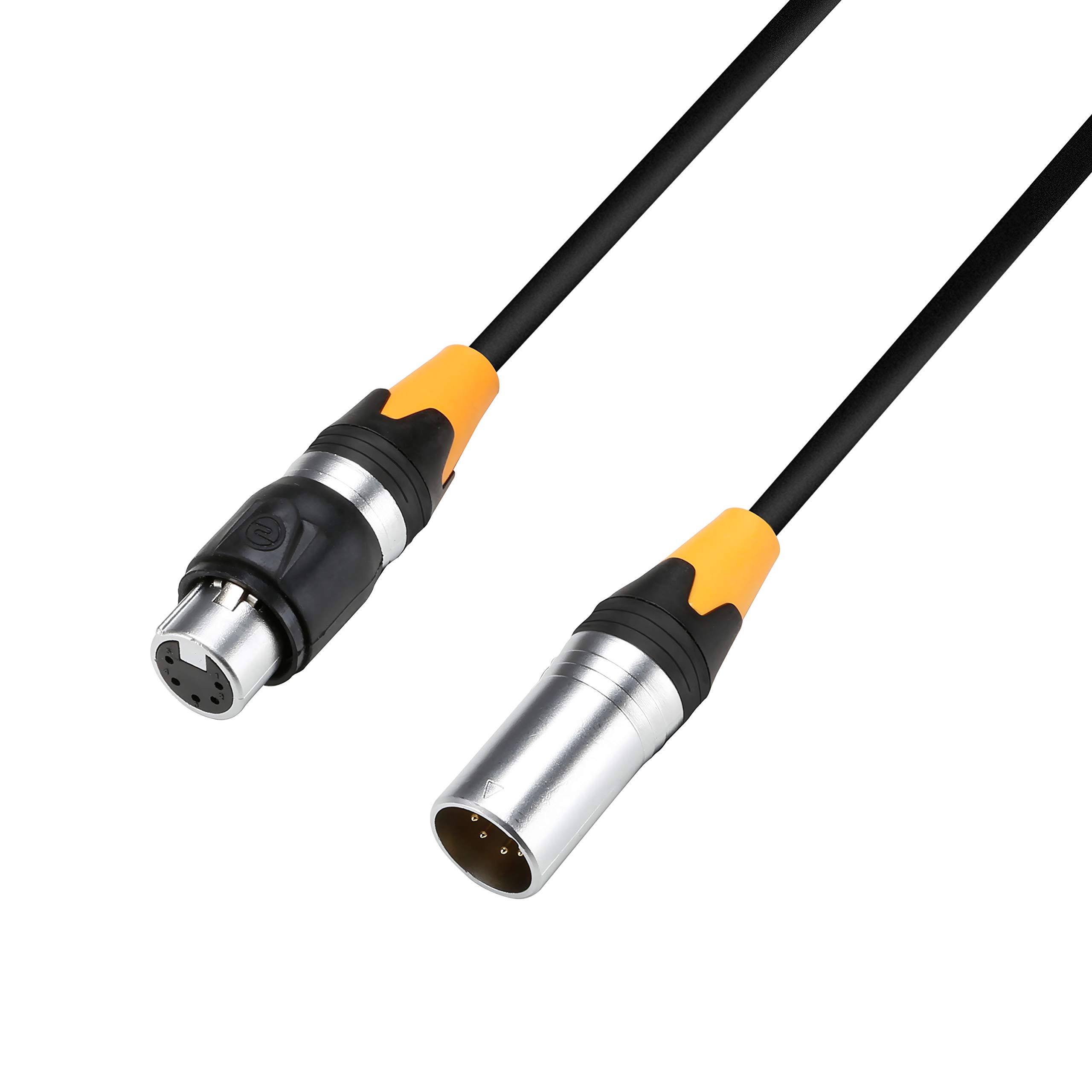 Adam Hall Cables 4 STAR DGH 0500 IP65 - DMX Cable 5-pole IP65 XLR female x 5-pole IP65 XLR male | 5 m