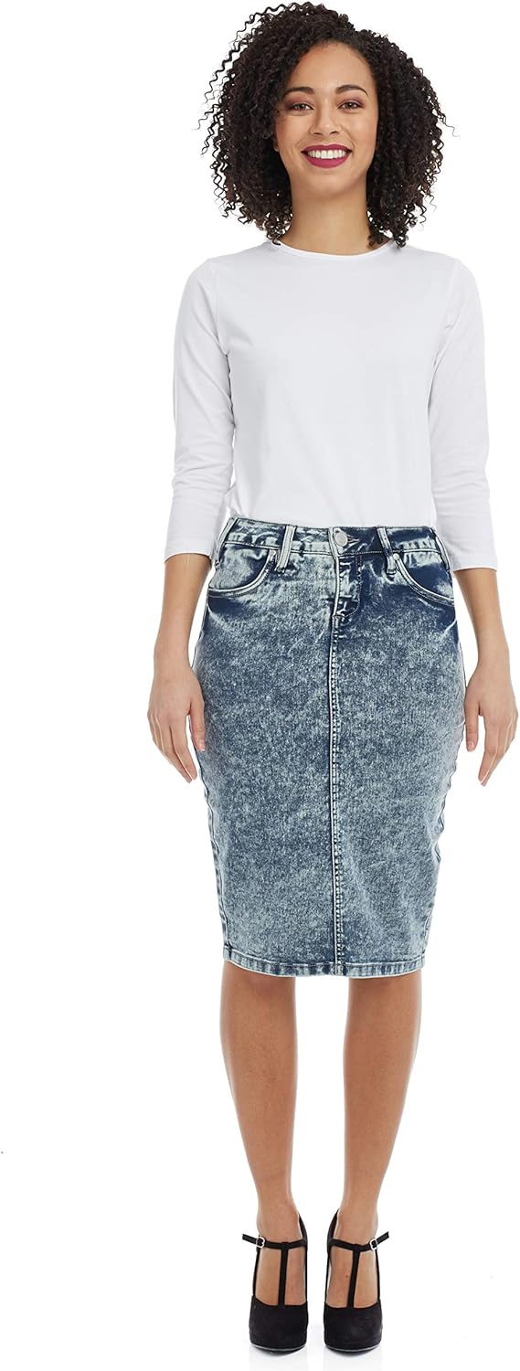 suzanne grae denim skirt