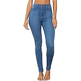 Vibrant Women’s Denim Skinny Jeans – Super Stretch High Waisted Rise Classic Casual Slim Fit Pants