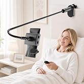 Kefotic Gooseneck Holder for Kindle Reading in Bed with Page Turner Remote | Handsfree Desk Bedside eReader Mount Lazy Arm Tablet Stand for Kindle Clicker, Gifts for Readers, Booklish Accessories