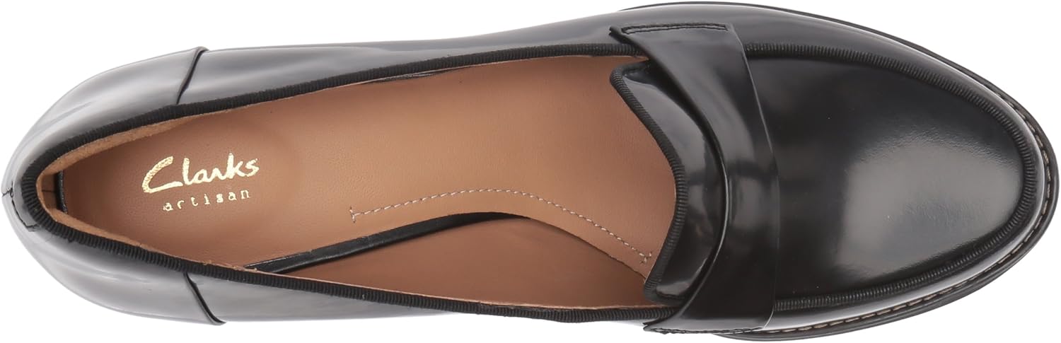 clarks tarah grace heeled loafer