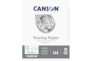 Canson Artist Series Paper Tracing Pad, White