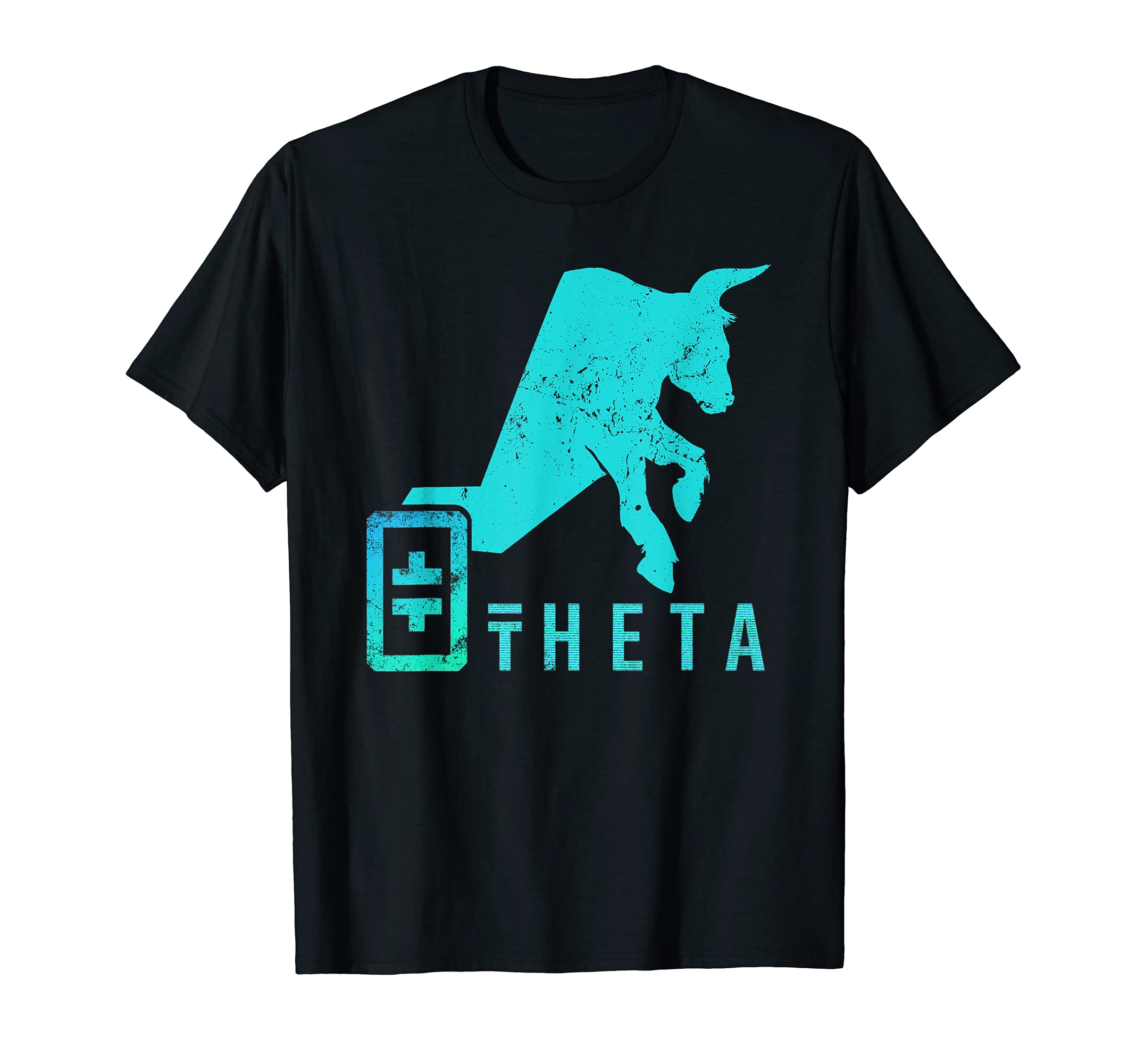 Theta to the Moon Tee, THETA Crypto Coin Bullrun Blockchain T-Shirt