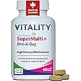 VITALITY High Potency Multivitamin for Women - One-a-Day Time Release Vitamins & Minerals, Iron, Iodine, B Complex Vitamin C,