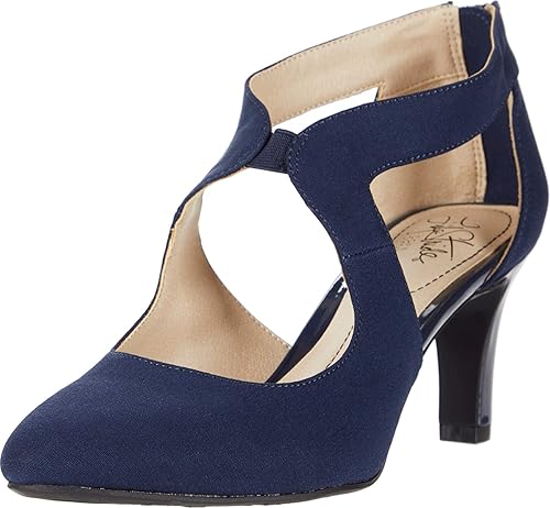 lifestride navy blue pumps