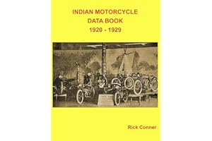 Indian Motorcycle Data Book 1920 - 1929