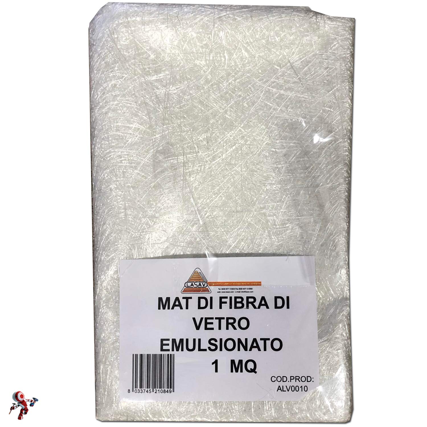 Lana Di Vetro 450g/mq - Per Nautica E Carrozzeria - Foglio 125x80cm - Foto 7