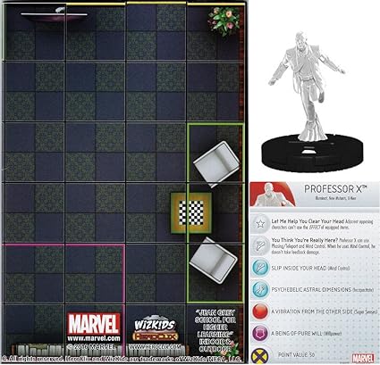 Amazon Com Heroclix Marvel Uncanny X Men Op Kit Figure And Map Toys Games