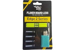 My PB Series LED Upgrade Kit for Edge 2 Planer Boards – 4 Super-Bright LEDs, 4 Rechargeable LIR425 Batteries & Dual-Port USB 
