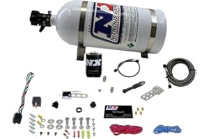 Nitrous Express - Dry EFI Single Nozzle Nitrous Kit (35-150HP) w/10lb Bottle (21000-10)