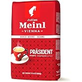 Julius Meinl: "Pr&auml;sident", Classic Viennese Medium Roast Coffee Beans, 500g / 17.6oz (1)