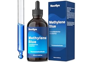 NOOTLYN Methylene Blue Supplement, 4.06 fl oz (120 mL), 5X Concentrated, Dietary Supplement Drops, No Formaldehyde & Alcohol