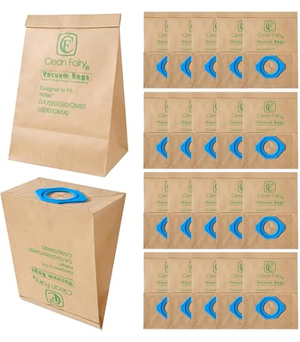 Amazon.com: Nilfisk Original 10L Dust Bags - 5 PCS - Family Vacuum