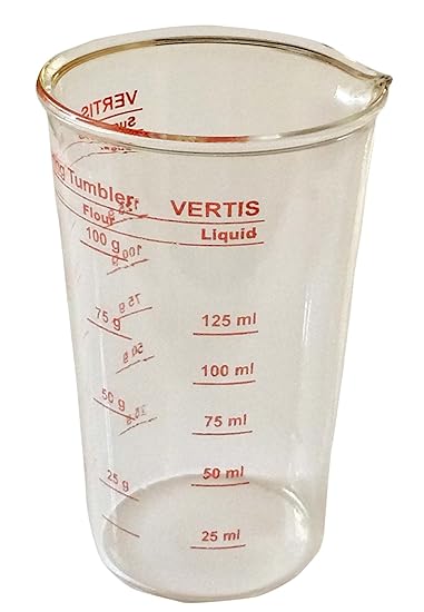 VERTIS MEASURING TUMBLER 0.125L