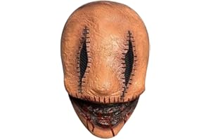 Bulex Smiley Face Serial Killer Mask Horror Movie Mask Scary Halloween Cosplay Props Creepy Masquerade Party Accessories