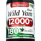 FITO MEDIC'S Lab | Wild yam | 180 Capsules | Wild yam Root | Ultra high Absorption.
