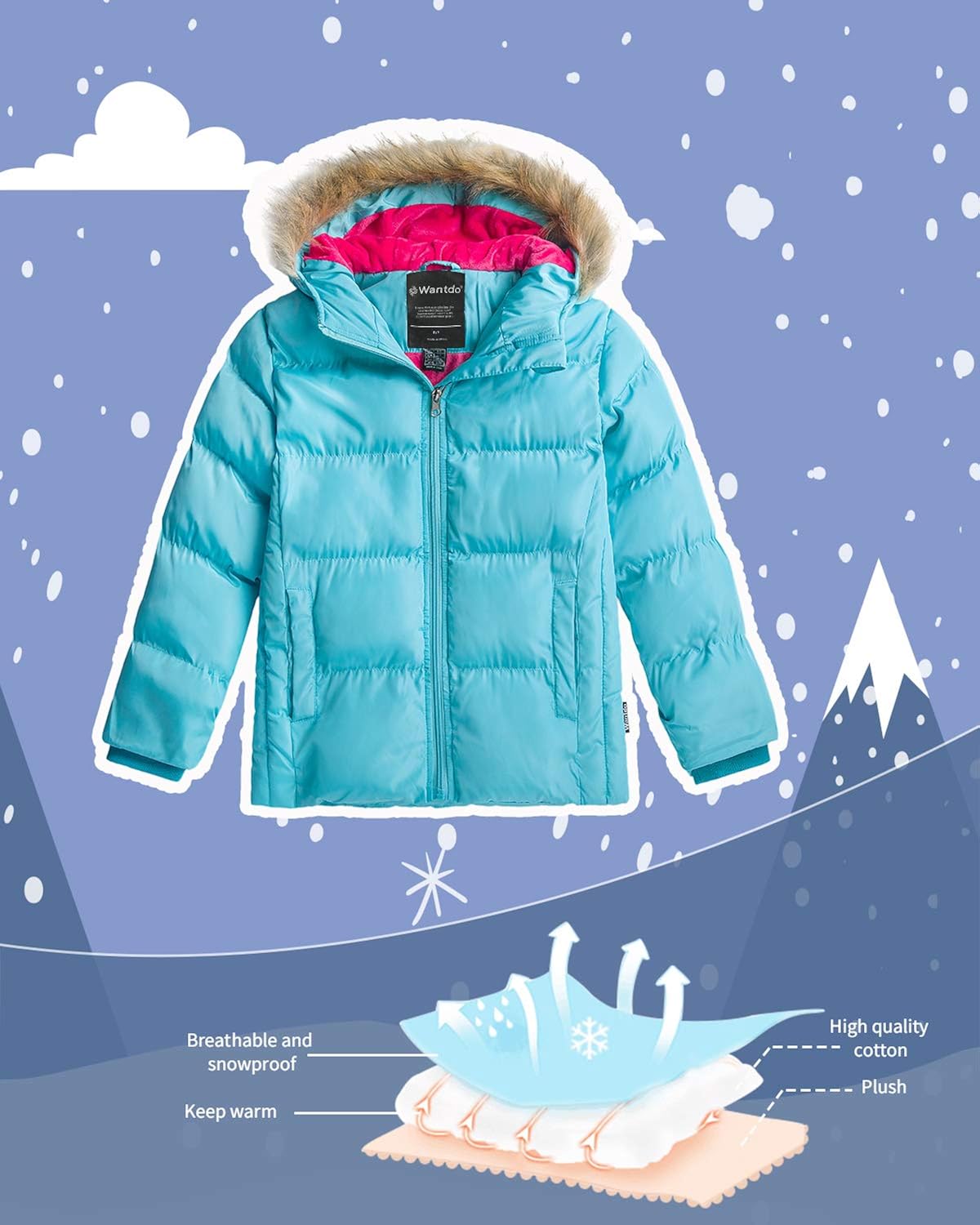 wantdo winter coat