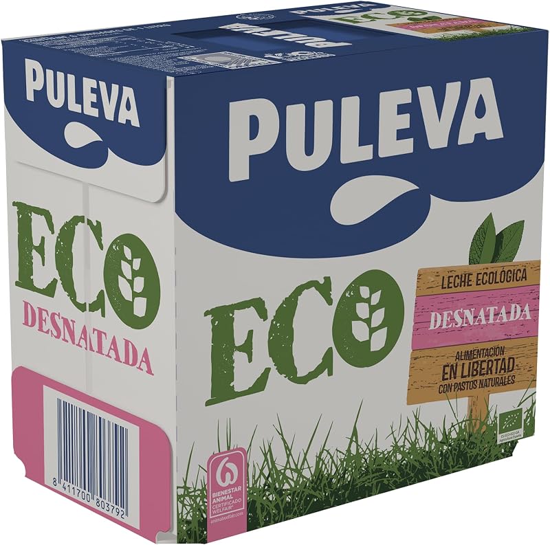 - Leite Biológico Desnatado, ECO, caixa 1L - Caixa 6 litros