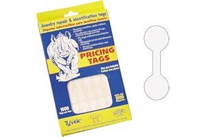 FLANICAUSA 1000 pcs Jeweller Repair, Price and Identification Tags
