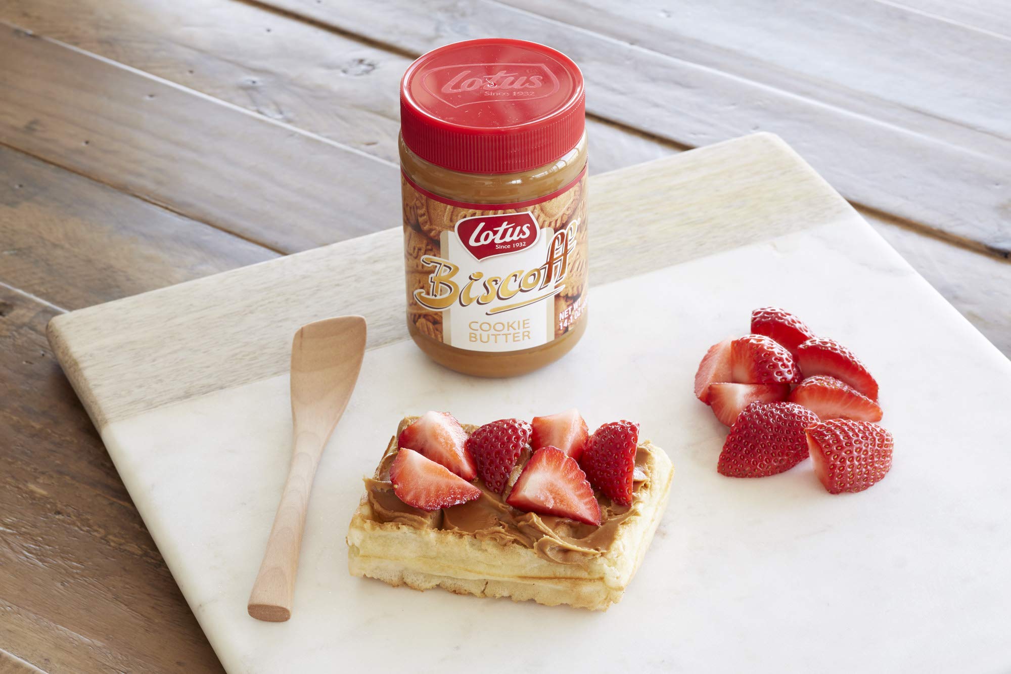 Lotus Biscoff Cookie Butter Spread, Creamy, 14 oz Buy Online in UAE
