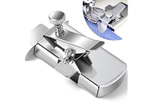 TOOVREN Upgraded Magnetic Seam Guide for Sewing Machine, Magnetic Seam Guide with Clip, Universal Seam Guide, Hemmer Guide, Multifunctional Hem Guide for Sewing Machine, Sewing Supplie Accessories