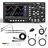 HANMATEK 2 in1 Digital Storage Oscilloscope with Built-in Waveform Generator, 110MHz Bandwidth, 2 &times; 500MSa/s Sampling Rate, Dual-Channel DOS1102S