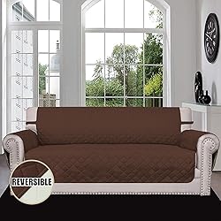 Easy-Going Reversible Couch Cover for 3 Cushion