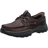 Skechers Men's Knowlson - Shore Thing Hands Free Slip-in Men's Casual, Brown, 7, Medium, US