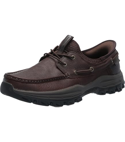 Amazon.com | Skechers Men's Hasting - Niko Moc Toe Bungee Lace